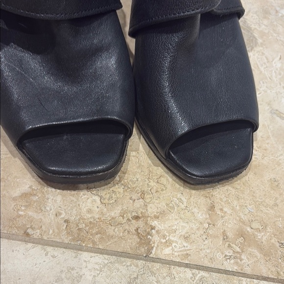 Mimosa Black Heeled Sandals - Picture 5 of 7